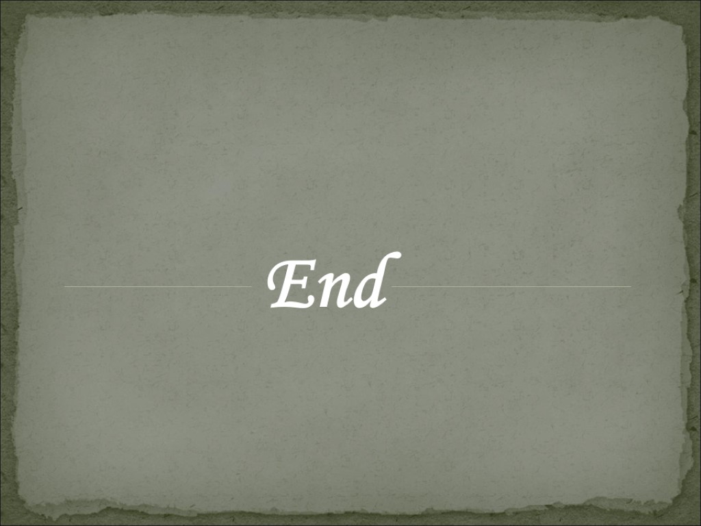 End